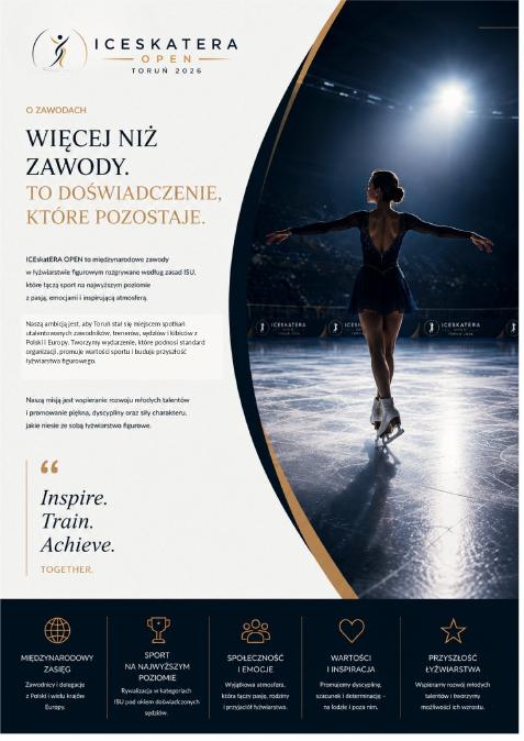 Okładka oferty sponsoringowej ICEskatERA OPEN 2026